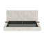 Lits à coussin de nuage avec tablette latérale réglable, acier Sherpa très grand, maison moderne