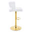 Tabouret de bar ajustable en similicuir-856067589