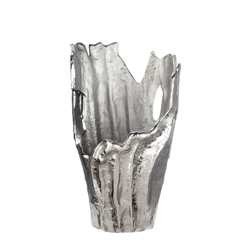 Loken Aluminum Table Vase, 36cm H x 21cm W x 21cm D