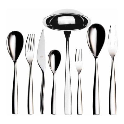 Arte Flatware Set - 63 Pieces - Stainless Steel