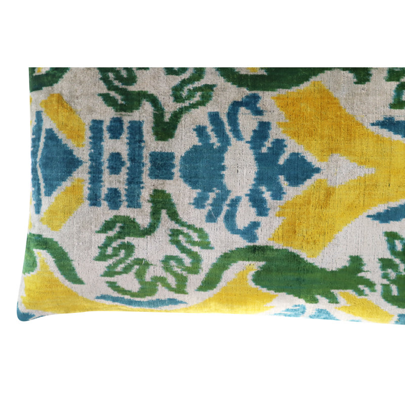 Velvet Lumbar Pillow Cover & Insert