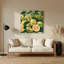 Art mural en métal beige Fruit pomelo-1279956108