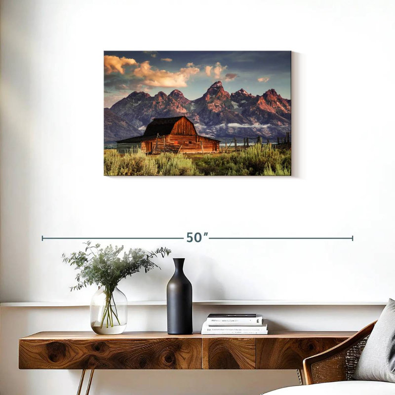 Lilie Barn At Teton, H 20 po x l 30 po