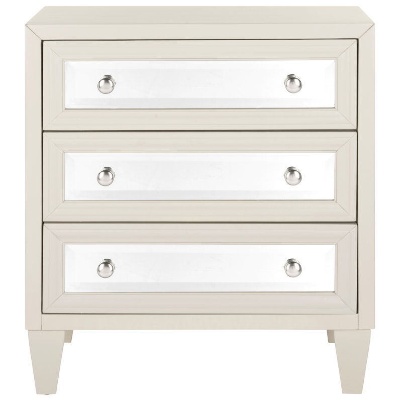 Solid Wood Accent Chest, Gray