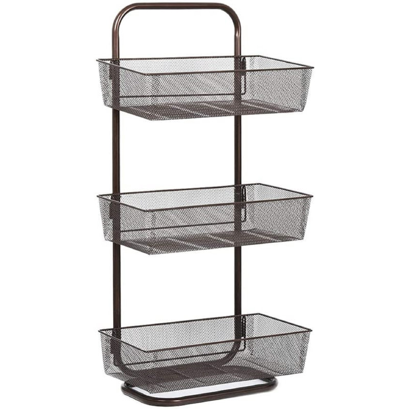 Tatom Metal Wall Organizer with Wall Baskets