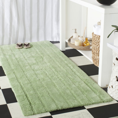 Tauber Bath Hand Tufted Cotton Rug