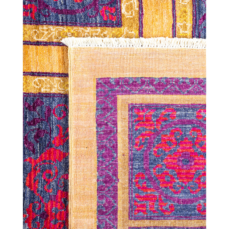 Hilliary One-of-a-Kind 8' 10" X 11' 10" Hand Knotted Area Rug