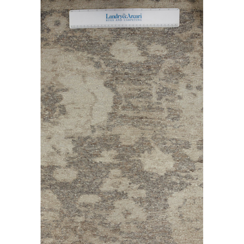 Tapis beige rectangulaire unique de 9 pi 2 po x 12 pi 1 po Rugs By Tissage