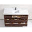 60" EBONY SINGLE SINK VANITY DARK FINISH WITH WK-60S TOP 2" THICK WHITE NATURAL TOP-1397429549-1397429554