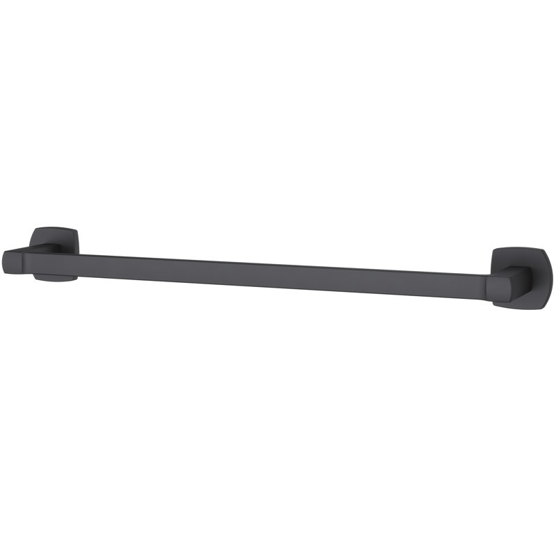 Deckard 18" Mounting Towel Bar, Matte Black