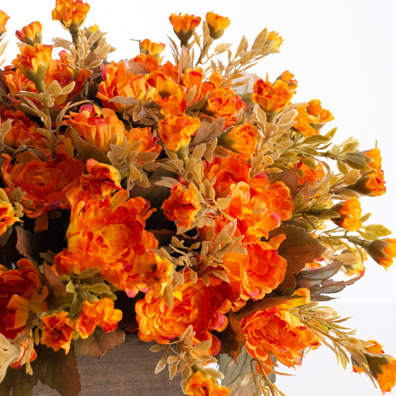 Silk Mum Arrangement in Planter