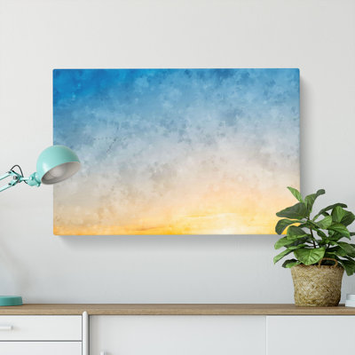 Flock Of Birds Painting - Wrapped Canvas