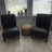 Patroclus Faux Leather Slipper Chair