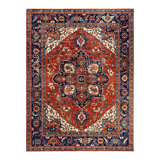 Serapi One-of-a-Kind 9' 2" X 11' 10" Hand Knotted Area Rug