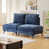 Blue Chenille