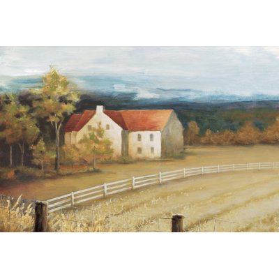 Farmhouse 2 - Wrapped Canvas Art Prints