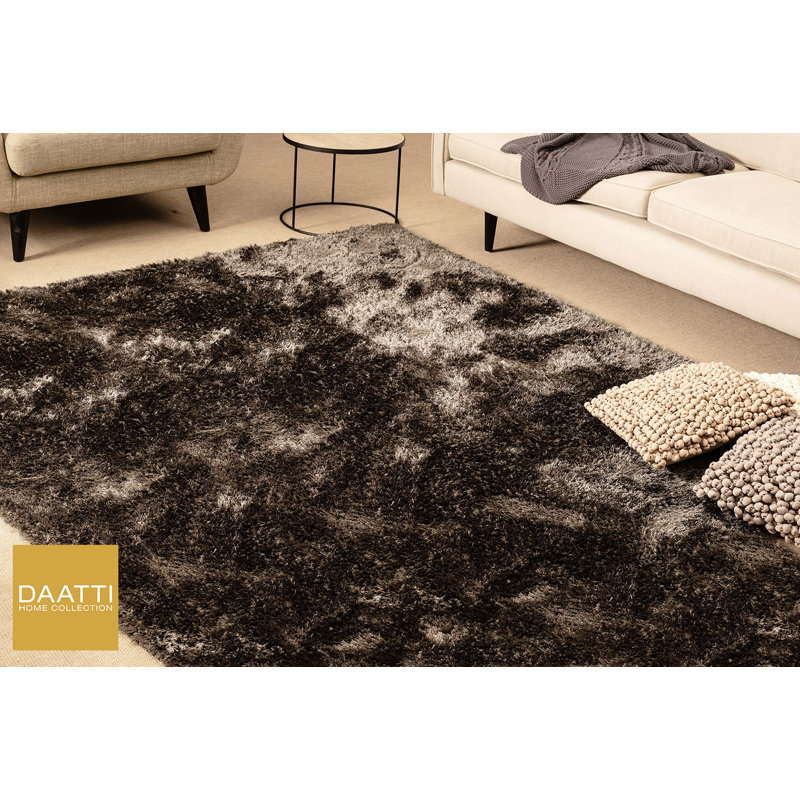 Fabiana Solid Colour Shag Area Rug, Rectangle 200 x 290cm