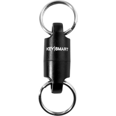 KeySmart - MagConnect Magnetic Keychain Quick Connect - Black