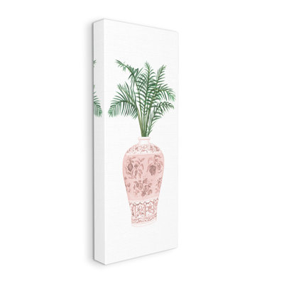 «Palm Leaves In Ornate Vase» par Melissa Wang sur toile