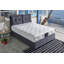 Matelas de qualité supérieure de 10 pouces avec système de ressorts ensachés, blanc | Housse spéciale en tricot de coton, mousse à mémoire de forme et couche de confort, dimensions: 78,7 po x 78,7 po x 11,8 po | Tissu matelassé en lin, assemblé pour un confort ultime-1686498209