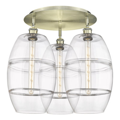 Dundrod Glass Flush Mount