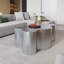 Durable Coffee & Cocktail Tables, 39.4 in Steel Modern Living Room Center