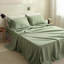 Ensemble de draps 100% lin, 6 pièces de draps en lin naturel français-115229685-115229687