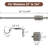 Lachina Arnel 1 Inch Window Curtain Rod with Aluminium Finials, Adjustable Heavy Duty Modern Drapery Pole for Outdoor/Indoor-1412087185-1472476173