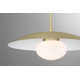 Del Single Light Metal Dimmable Pendant