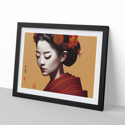 Beguiling Geisha - Single Picture Frame Print