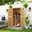Armoire de rangement d'extérieur en bois 5 pi x 3 pi Outsunny