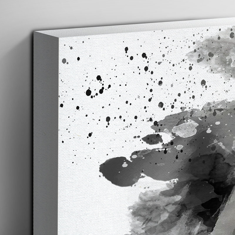 Lion Art - Wall Art, 70cm H x 100cm W, Wrapped Canvas