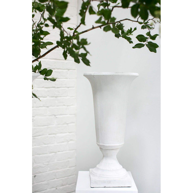 Valdese Handmade Ceramic Pot Planter, 24.25" H x 12.25" W x 12.25" D