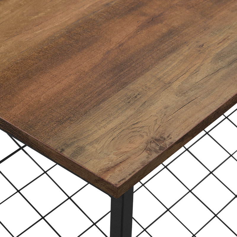 Banc de rangement pour chaussures Kleist, Chêne rustique