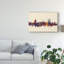 « kassel germany horizon iii », impression sur toile tendue en beige-153585396
