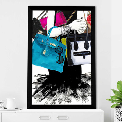 «Bag Lady 2 (Vertical)» par Jodi - impression