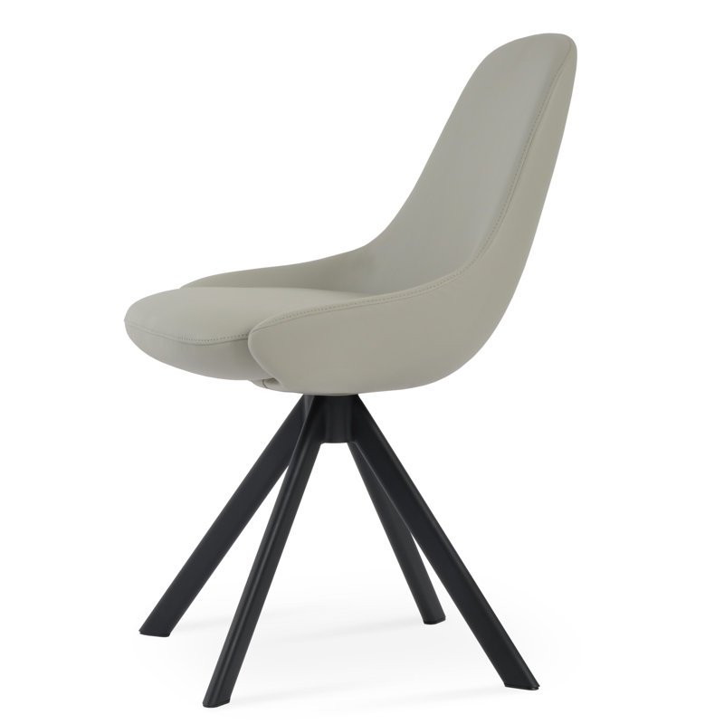 Chaise salle à manger épée Gazel, Naturel, Gris clair