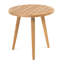 Monica Outdoor Round Teak Side Table