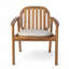 Chaise de salle à manger avec coussin Meja, ensemble de 2, chaise