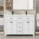 Manrique 48" Double Sink Bathroom Vanity With Resin Top, Eco-Friendly Hand Paint
