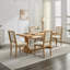 Ensemble de 2 chaises de salle à manger de style français avec dossier carré et cadre en bois massif sculpté de style français-129705234