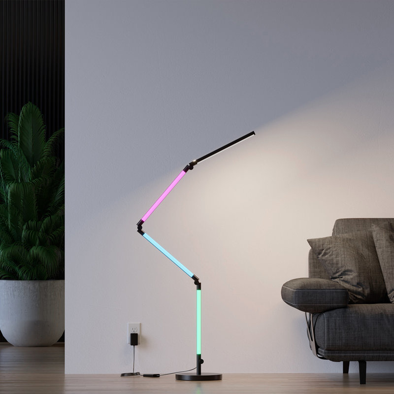 66.5cm Polished LED Novelty Floor Lamp