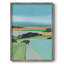«Bright Coloured Countryside III», reproduction encadrée - bois massif-1493928120