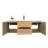 Polychronis 59.5'' Single Bathroom Vanity with Acrylic Top-375897303