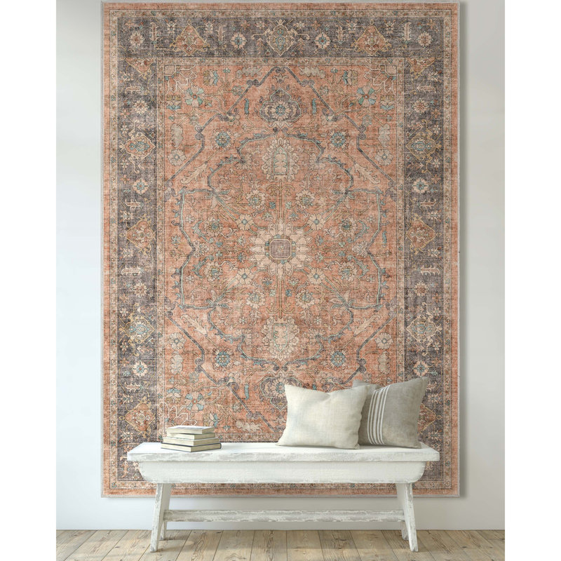 Tapis perse Kehr Antigua, Rectangle 7 pi 7 po x 9 pi 10 po
