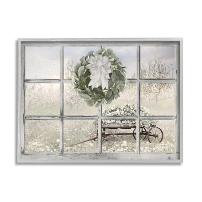 " Rustic Meadow Floral Wagon " by Lori Deiter