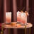 Peak Stainless Steel Round 4 Piece Coaster Set With Holder