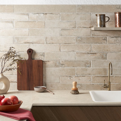 Carreau de porcelaine pour mur et plancher de 3 po x 12 po Alcazar
