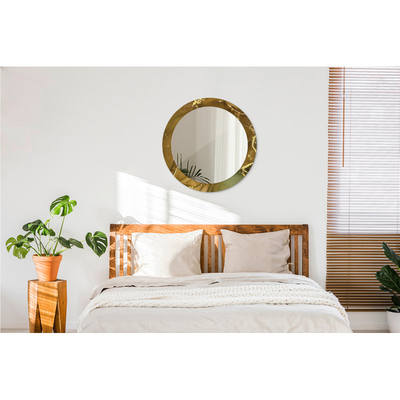 Huldar Glass Flat Wall Mirror