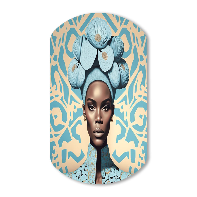 Art mural rétro asymétrique de haute couture en forme de cylindre, H 43 po x l 23 po